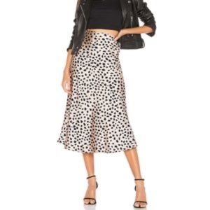 NWOT Revolve Lovers + Friends Madalena Midi Skirt in Mara Print Size XS